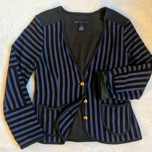 Marc By Marc Jacobs Jackets & Blazers - MARC BY MARC JACOBS Striped Blazer/Jacket